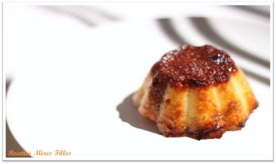 Ronde Interblog #17 : Gâteau de semoule raisins secs et caramel