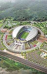 Les épreuves internationales d'athlétisme 2011 de Daegu 대구스타디움