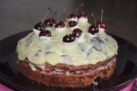 Gâteau aux cerises & chocolat blanc IMG_0333
