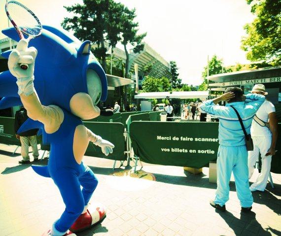 20ème anniversaire de Sonic : un p’tit tour à Roland Garros