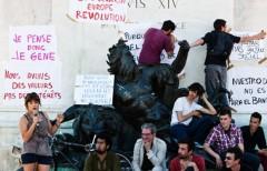 Prendre les places pour refaire le monde demande un brin de recul et beaucoup d'utopie democratie réelle