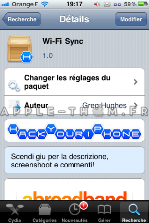 article apple thom 001 WI-FI Sync : La synchronisation Wifi pour Itunes