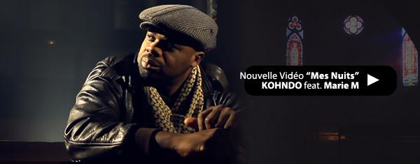 Nouvelle Vidéo Kohndo feat. Marie M Mes nuits
