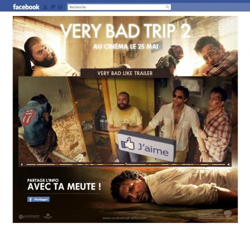 Very Bad Trip 2 31 very bad trip 2 01 500x450 Very Bad Like Trailer sur Facebook pour Very Bad Trip 2