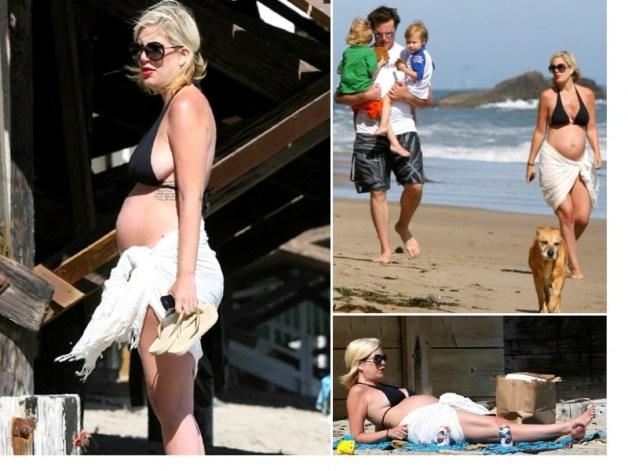 Tori Spelling enceinte