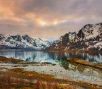 Le cercle polaire en timelapse vidéo timelapse arctique