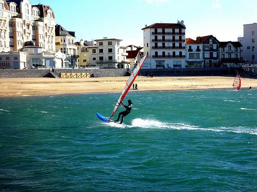 Planche à voile à Saint Jean de Luz Les 10 plus belles plages de France