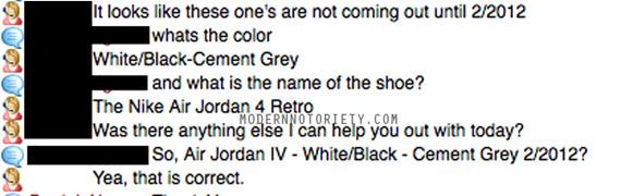 air jordan iv white cement 2012 retro confirmed 01 Air Jordan IV (4) White Cement Février 2012 