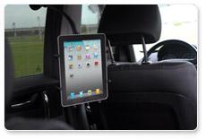 Luxa2 H7, le support iPad 2 pour votre voiture!
