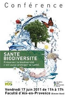 Conférence Nationale Santé Biodiversité le 17 juin