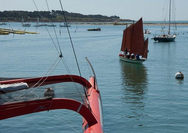 La Trinité-sur-Mer et la chapelle Saint-Philibert.