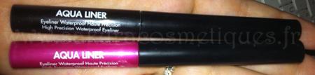 Make Up : liner noir et bouche rose