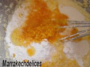 Fondant à l'Orange pâte