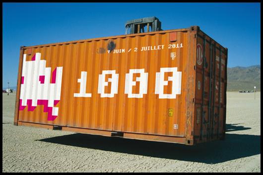Visuel-Exposition-1000-invader Visuel Exposition 1000 invader Un 1000ème Space Invader : linvasion se poursuit !