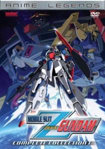 Jaquette DVD de l'édition américaine intégrale de la série TV Mobile Suit Zeta Gundam