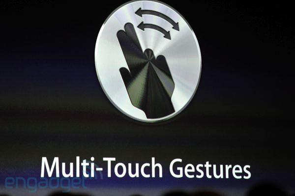 Logo Multi-Touch Gesture - Même style que le logo iCloud Le logo Multi-Touche Gesture qui suit le style graphique du logo iCloud