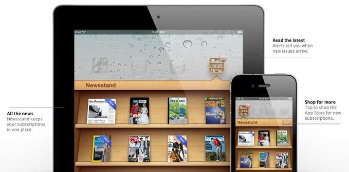 ios5-newsstand Apple : 25 millions d’iPad, 130 millions d’ebooks et un kiosque à journaux