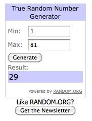 ramdom Résultat du concours Sigma
