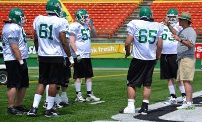 Mike Boudreault au camp des Riders: JOUR 6 Mike Boudreault au camp des Riders: JOUR 6