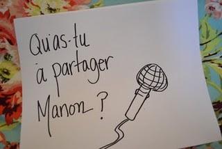 Qu'as-tu à partager, M? Qu'as-tu à partager, M?