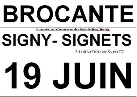 brocante signy BROCANTE à Signy-Signets