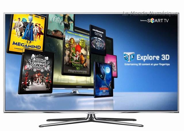 Samsung lance un service VOD 3D gratuit... accessible sur les TV Samsung