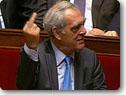 Doigt d'honneur à l'assemblée nationale