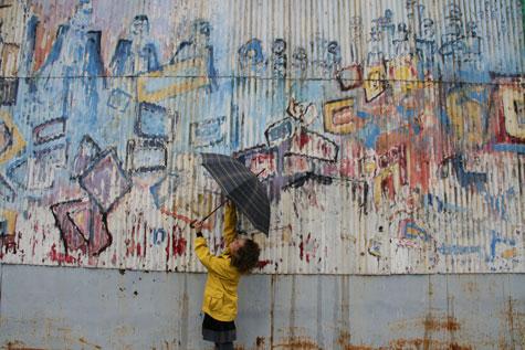 Montréal sous la pluie... en jaune, en noir, en gris! Montréal sous la pluie... en jaune, en noir, en gris!