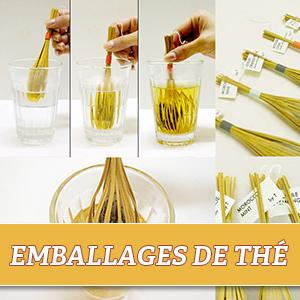 Emballage de thé originaux