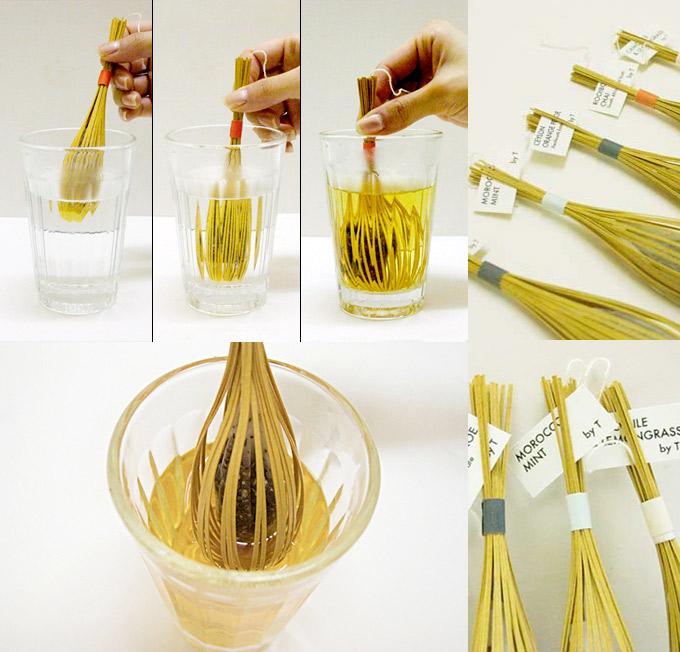 batonnets de thé pour apporter