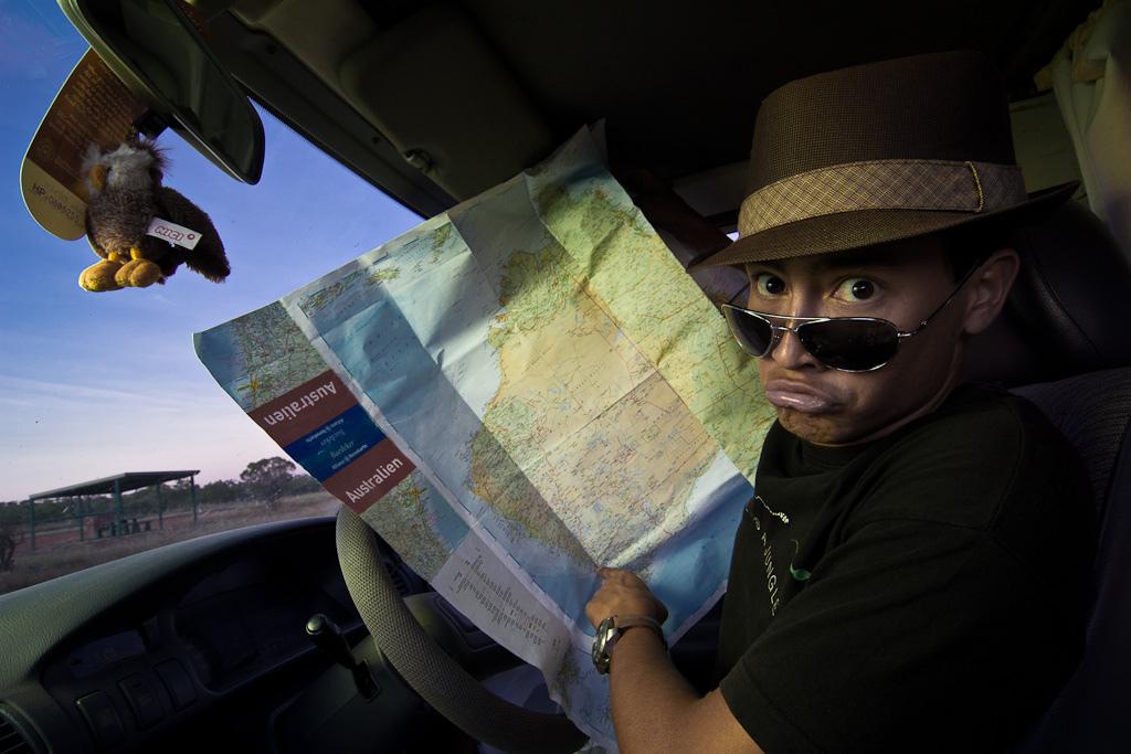 J34 / Auto-portrait : En route pour Perth J34 / Auto-portrait : En route pour Perth