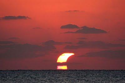 Coucher de soleil à Okinawa