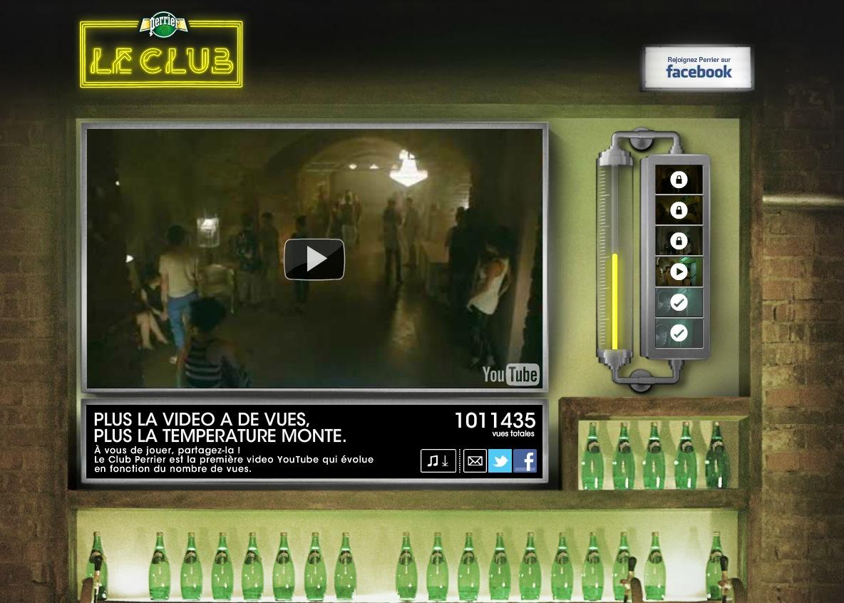 Le club Perrier à découvrir sur Youtube
