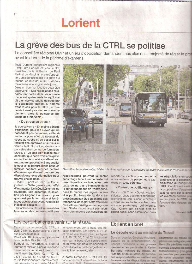 Greve bus CTRL juin 2011
