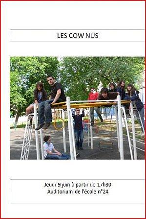 Spectacle de fin d'année : théâtre cow nus 1