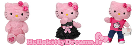 build-a-bear-kitty Les nouveautés Hello kitty : Build a bear / Dress Me