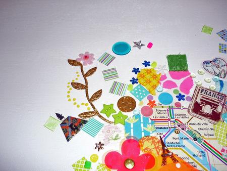 Tableau personnalisé en collage pour les 50 ans d'Anne aP1270825