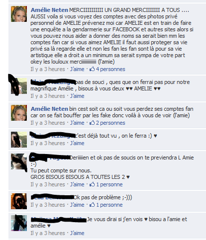 Amélie de Secret Story va t-elle poursuivre ses fans sur le net ? Amélie de Secret Story va t-elle poursuivre ses fans sur le net ?