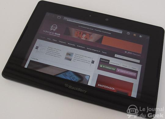 rim playbook3 Flash se met à jour sur le BlackBerry PlayBook