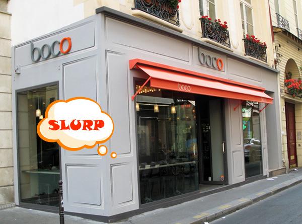 Façade du restaurant Boco - Paris 1er
