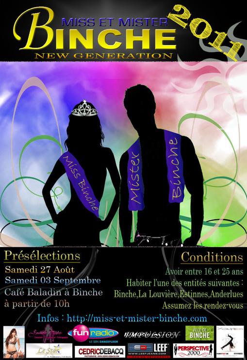 Cédric DEBACQ Photographe & Co Organisateur de Miss & Mister Binche 2011 image Cédric DEBACQ Photographe & Co Organisateur de Miss & Mister Binche 2011