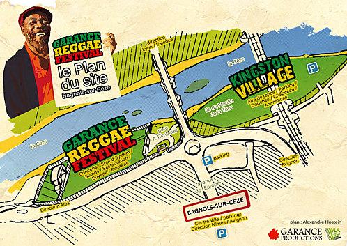 L' événement Reggae de l' été ! 40 Artistes, 4 jours de Festival. plan-site