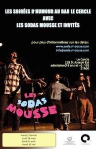 Soirée D'humour - Les Sodas Mousse et invités Soirée D'humour - Les Sodas Mousse et invités