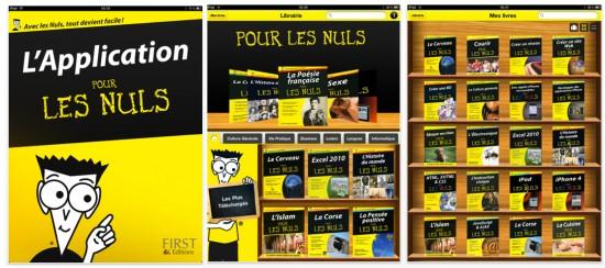Pour-les-nuls-iPad-22 Les ouvrages « pour les nuls » disponibles via une application iPad