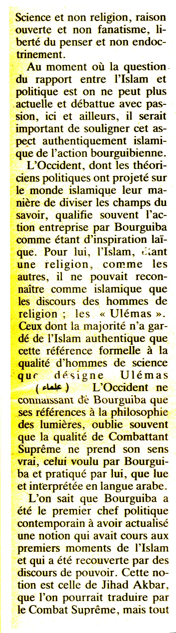 bourguiba 21 La révolution tunisienne sera bourguibienne ou ne sera pas.