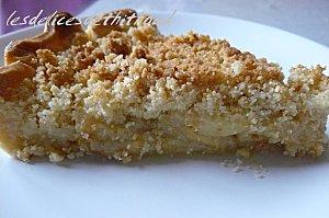 tarte crumble aux pommes P1110279.JPG