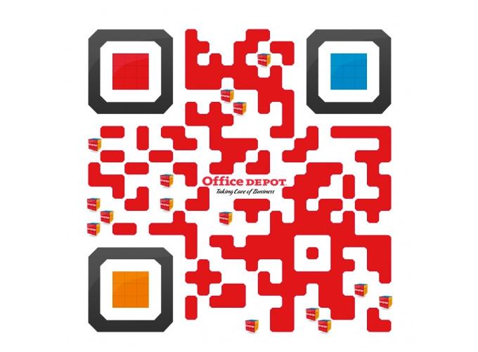 code qr de office depot