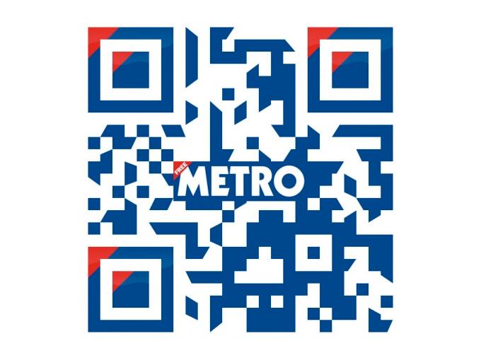 Metro code qr
