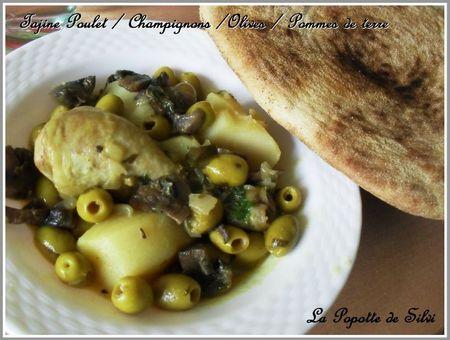 Tajine de Poulet / Champignons / Olives / Pommes de terre SAM_6609