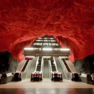 La plus belle station de métro du monde !
